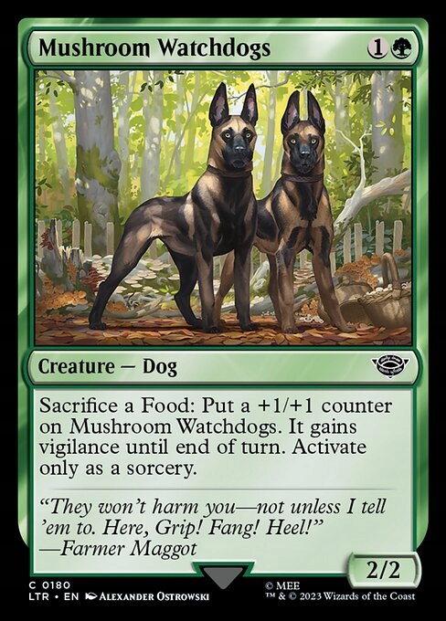 MtG: Mushroom Watchdogs (LTR)