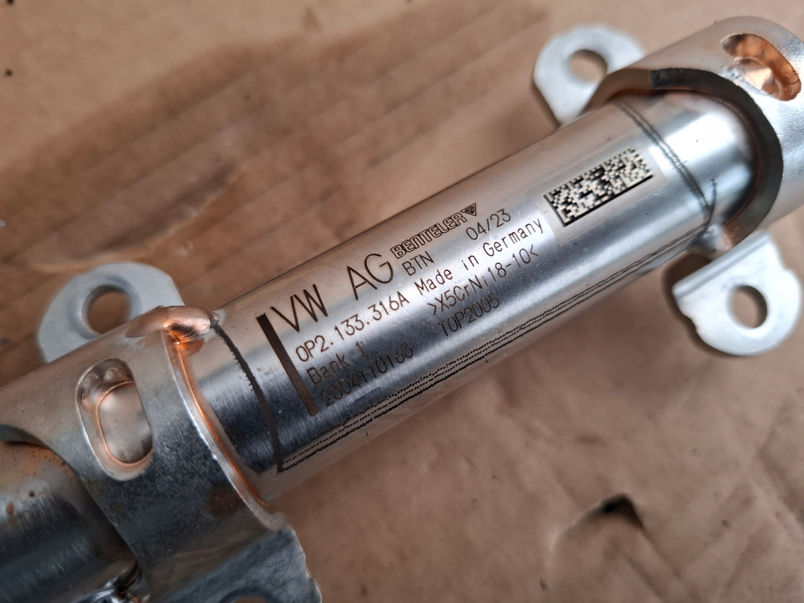Rampe injection AUDI RS6 C8 23r 4.0 TFSI 0P2133316A