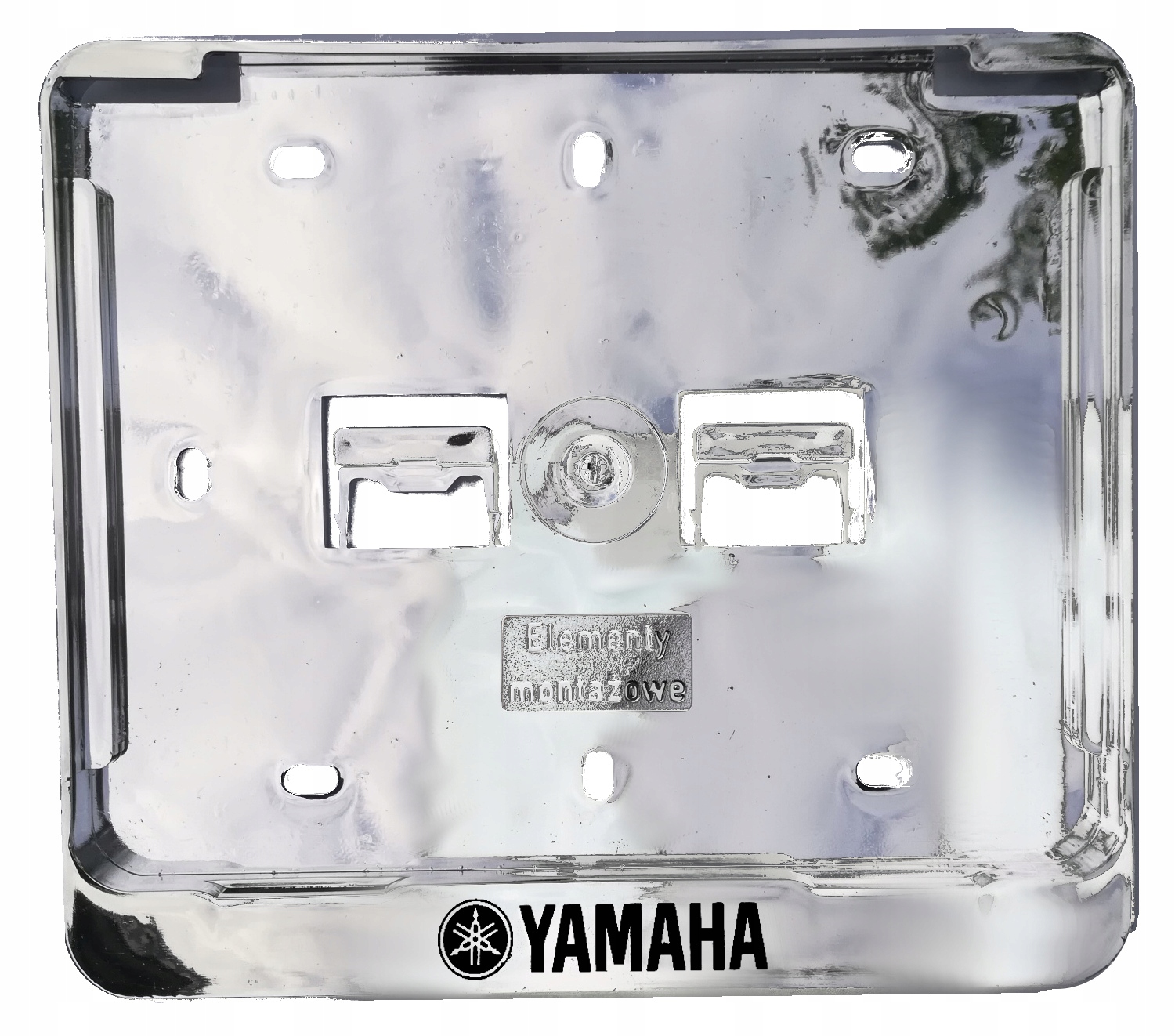 

Motocyklowa ramka tablicy Yamaha Chrom 19x17cm