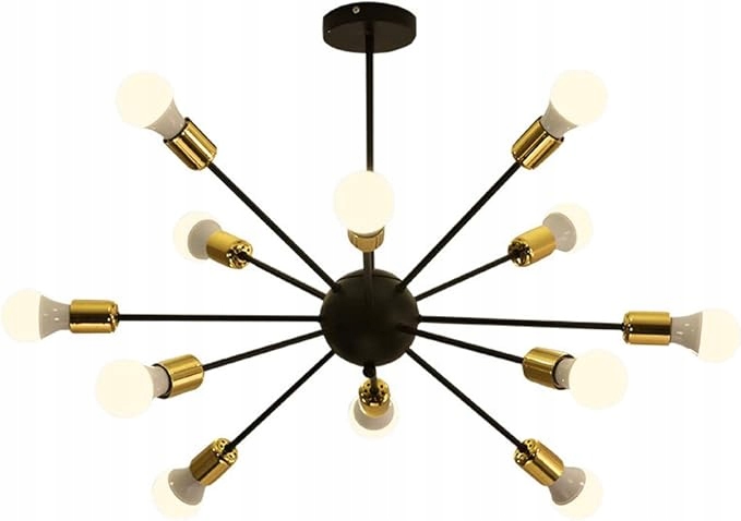 Lampa wisząca Sputnik Żyrandol, 12-punktowa Nowoczesny styl