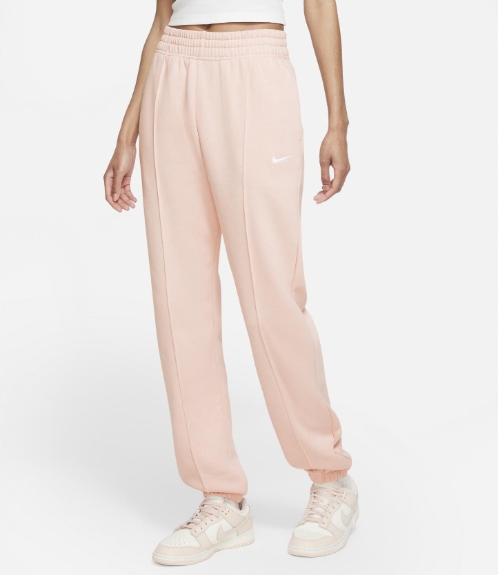 Dámské teplákové kalhoty Nike Essential Fleece růžové BV4089-800 vel. XL