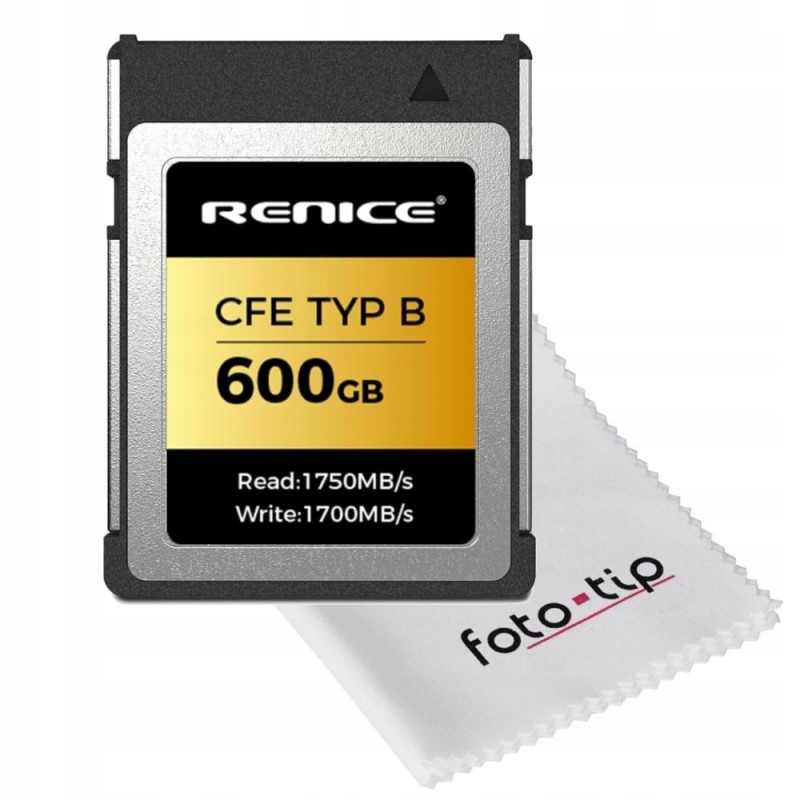 Renice Pslc 600GB Cf express B paměťová karta