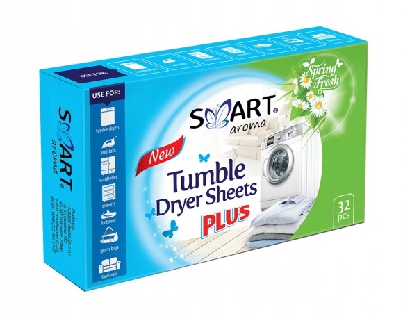 

Smart chusteczki do suszarek Spring Fresh 32 szt.