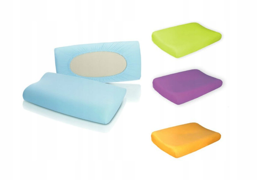 POSZEWKA NA PODUSZKĘ ORTOPEDYCZNĄ PROFILOWANĄ MED Długość 50 cm