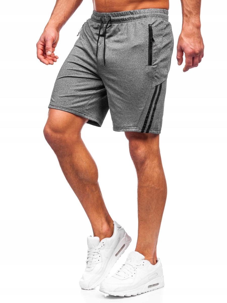 

Spodenki Dresowe Męskie Grafitowe 68057 DENLEY_2XL