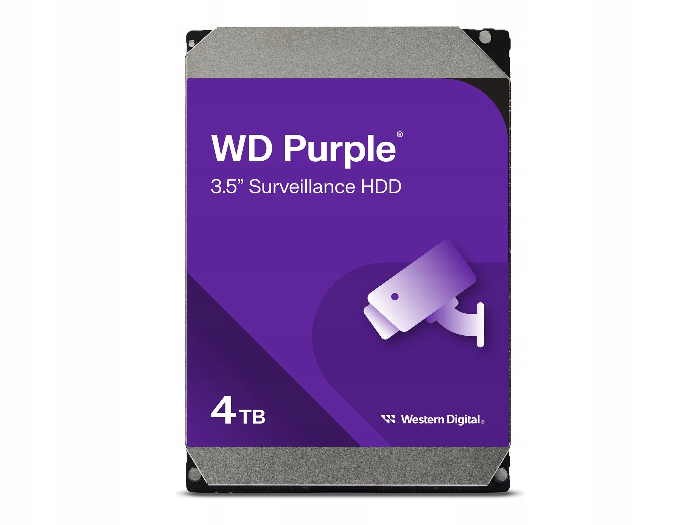 Wd Purple 4TB Sata Hdd 3.5inch internal 256MB Cache