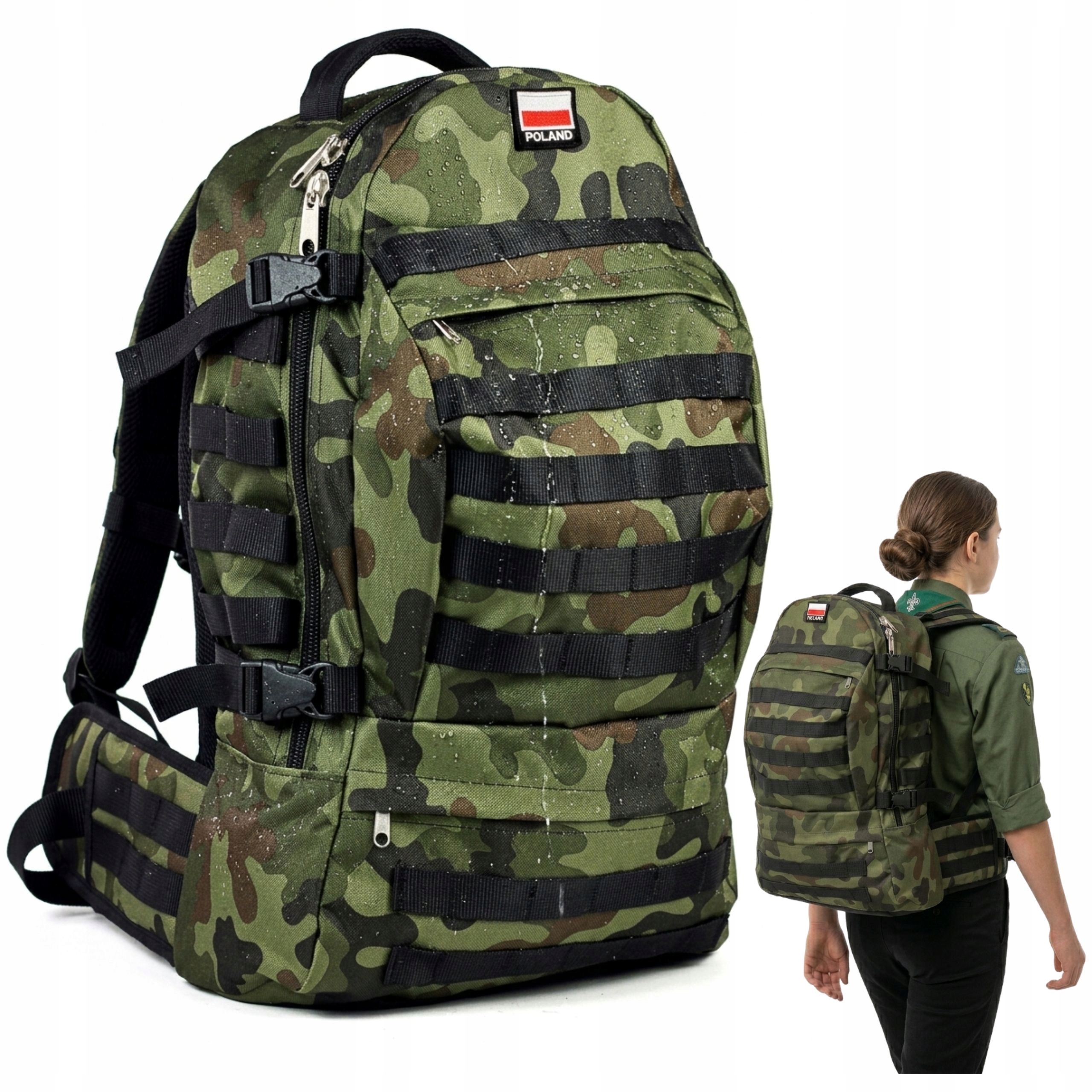 Batoh taktický vojenský turistický batoh 32 l Oxygen Produkt Polský