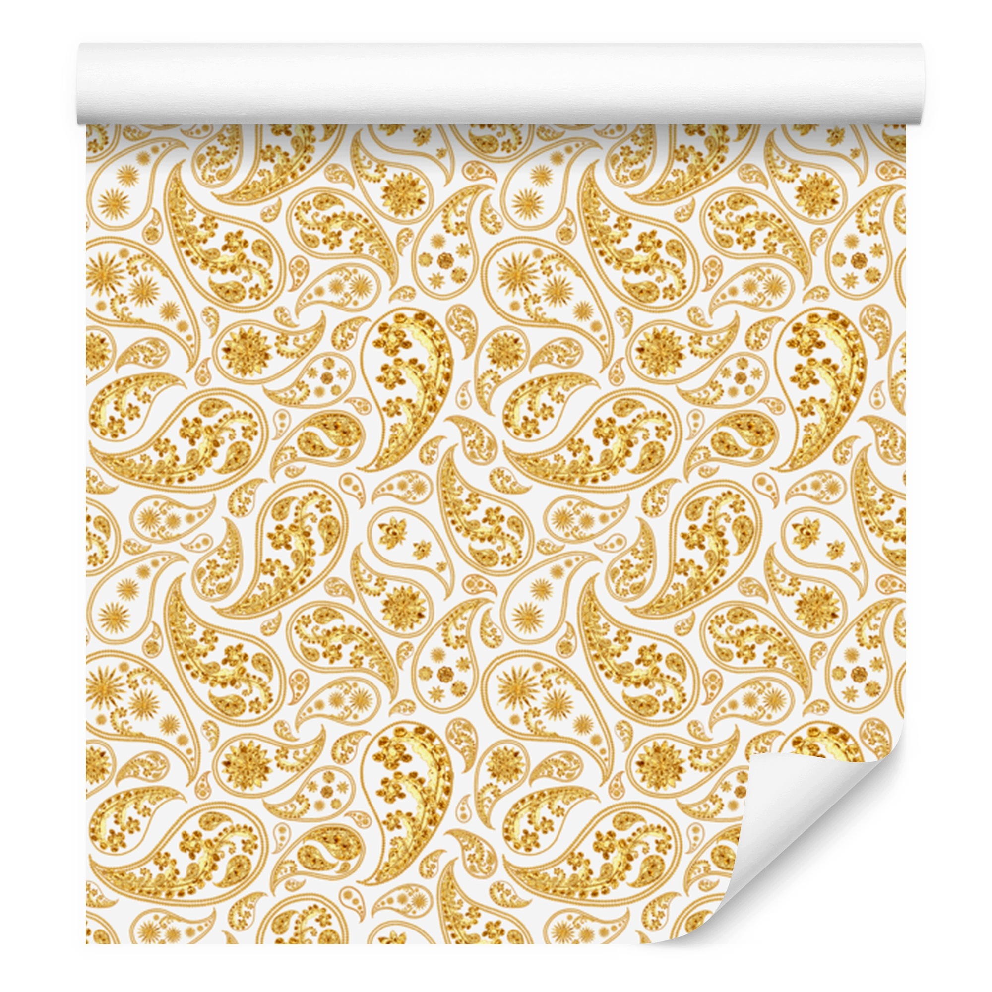 Tapeta Paisley Krém 50x1000 cm