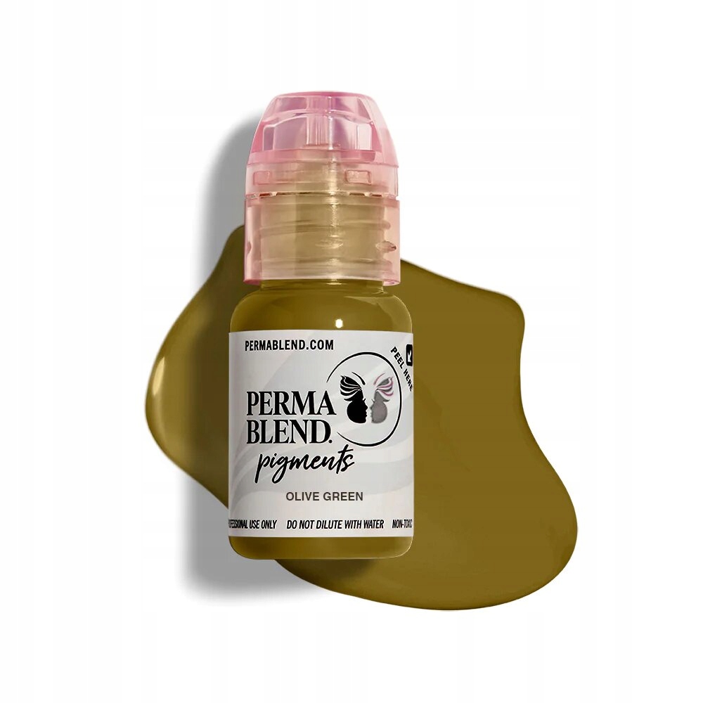 Pigment pro permanentní make-up Perma Blend Olive Green 15 ml