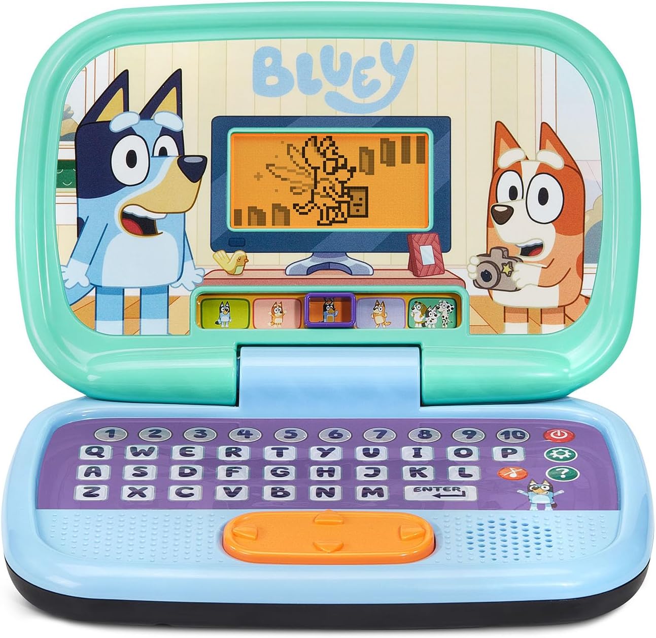 Vtech Bluey Game Time Laptop Komputerek (Angielska Wersja)