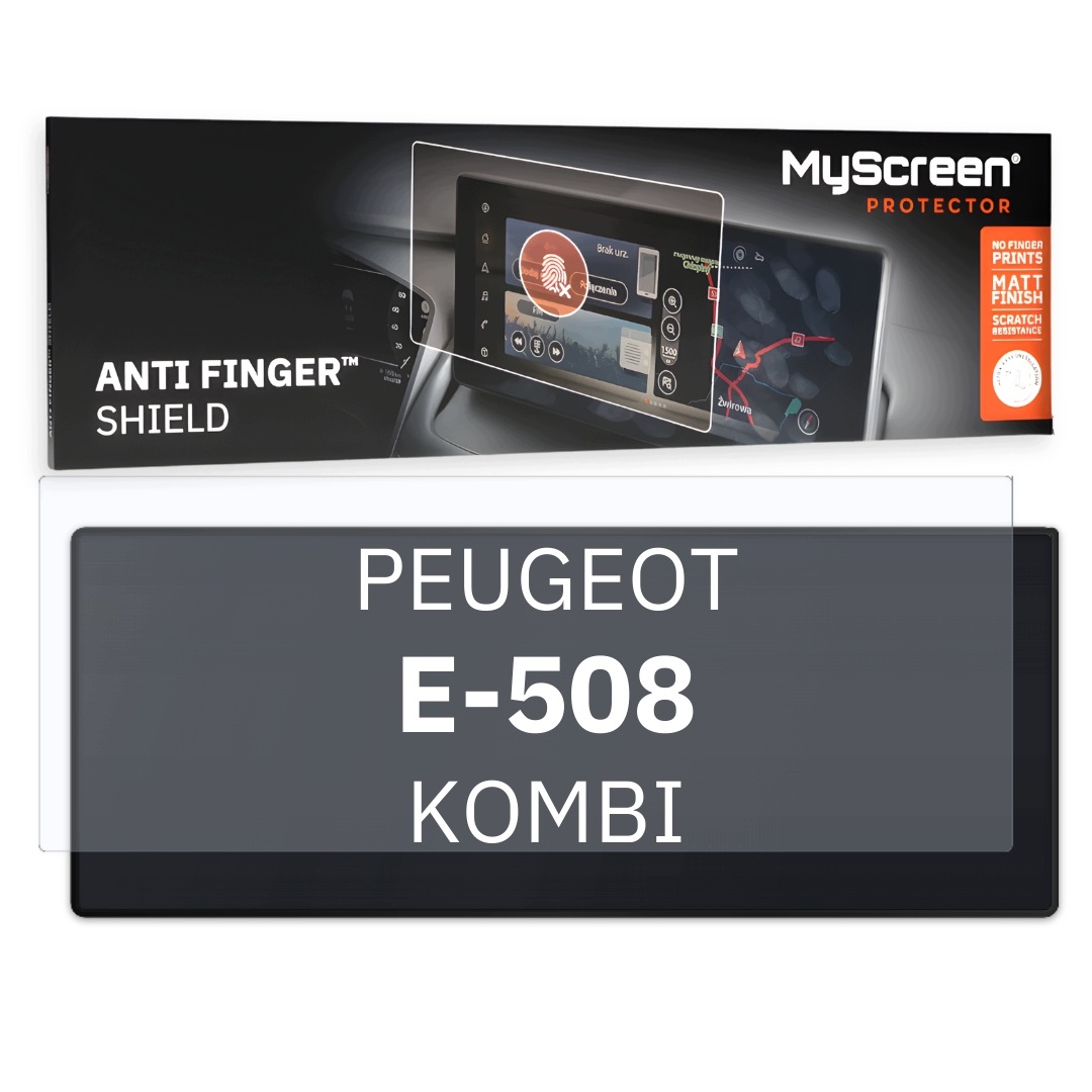 Fólie pro Peugeot e-508 Sw Gt Exclusive Kombi 2023 Hlavní displej 10"