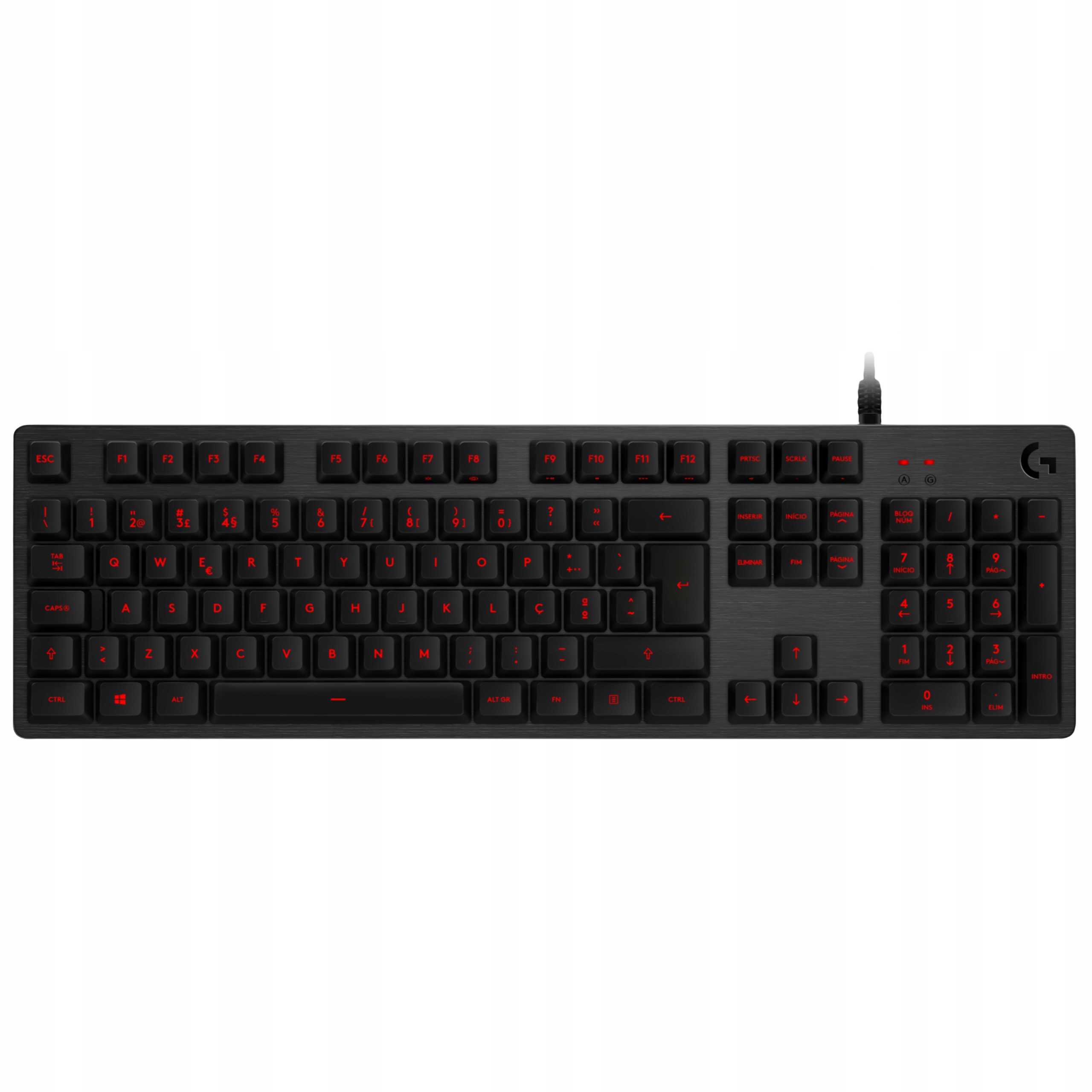 Mechaniczna klawiatura Logitech G G413 Carbon QWERTY Romer-G Tactile