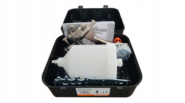 PISTOLET LAKIERNICZY+MANOMETR 1.9 WALCOM SLIM HTE Kod producenta W1006819