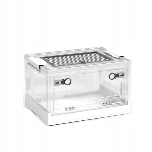 Skládací plastové terárium pro želvu agamu, chovný kontejner M