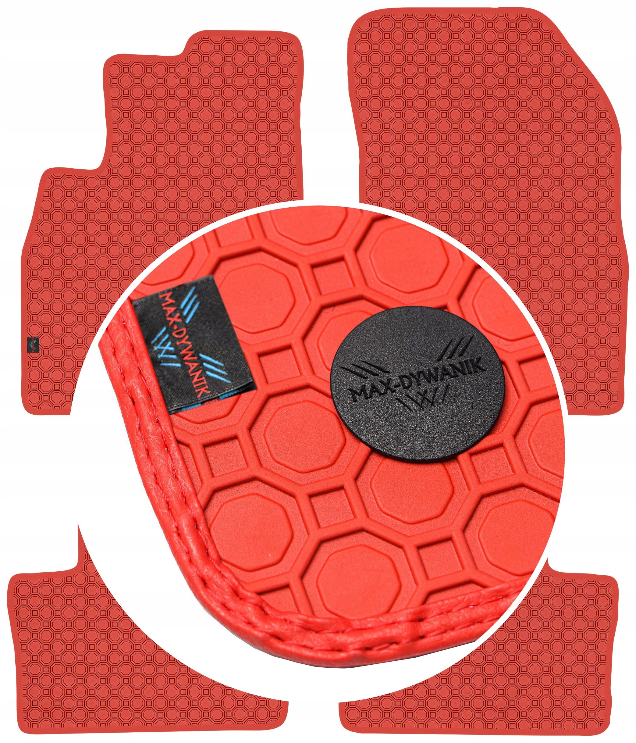 Nissan Micra IV K13 2010-2016 Koberce Červené