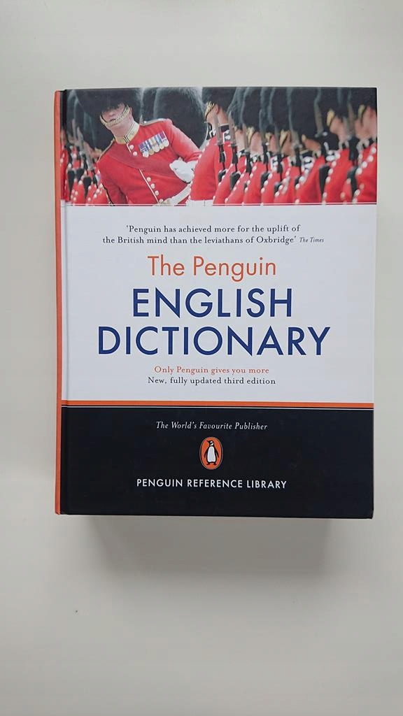 THE PENGUIN ENGLISH DICTIONARY Gatunek Encyklopedie, słowniki, leksykony