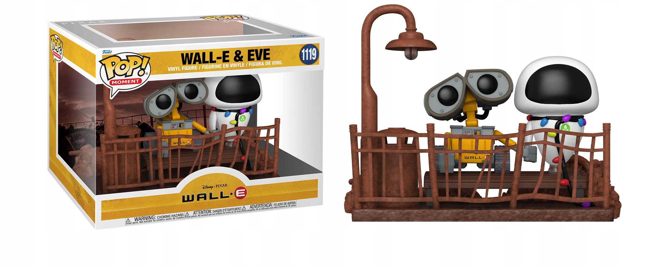 Figurka Funko Pop! Wall-e Disney Wall-E & Eve