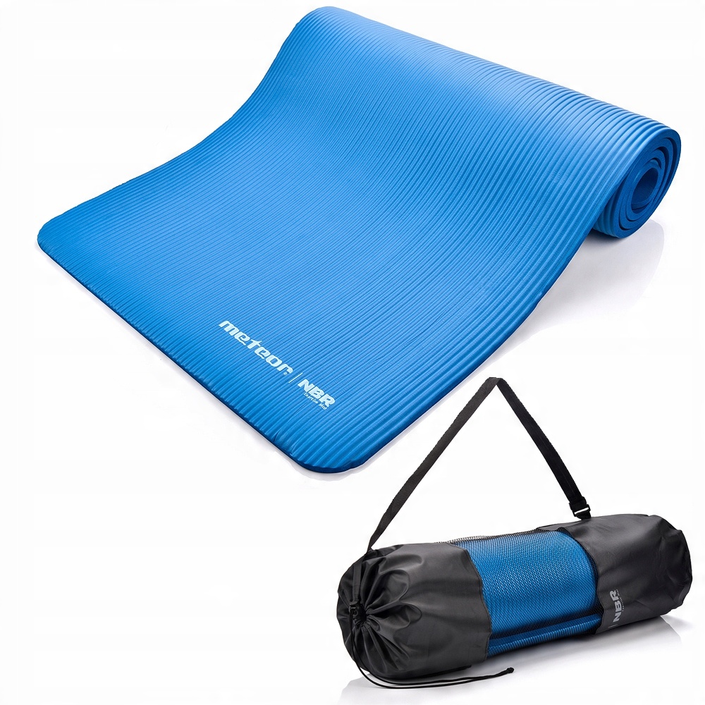

Gruba Mata do Ćwiczeń Fitness Joga 1 cm Pokrowiec