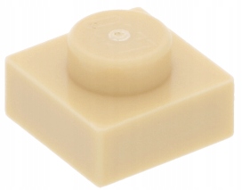 

Lego Plate 1x1 Piaskowy Tan 3024 Nowy