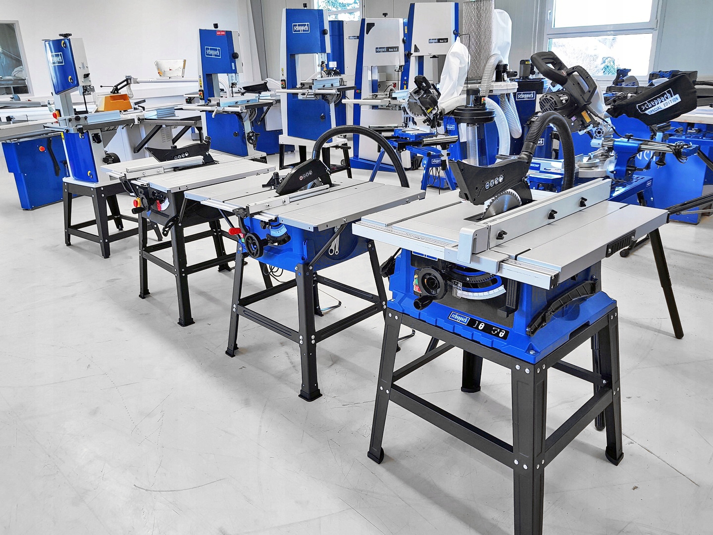 PILARKA PIŁA STOŁOWA PRZECINARKA KRAJZEGA DREWNA HS100S SCHEPPACH Germany Seria 100S