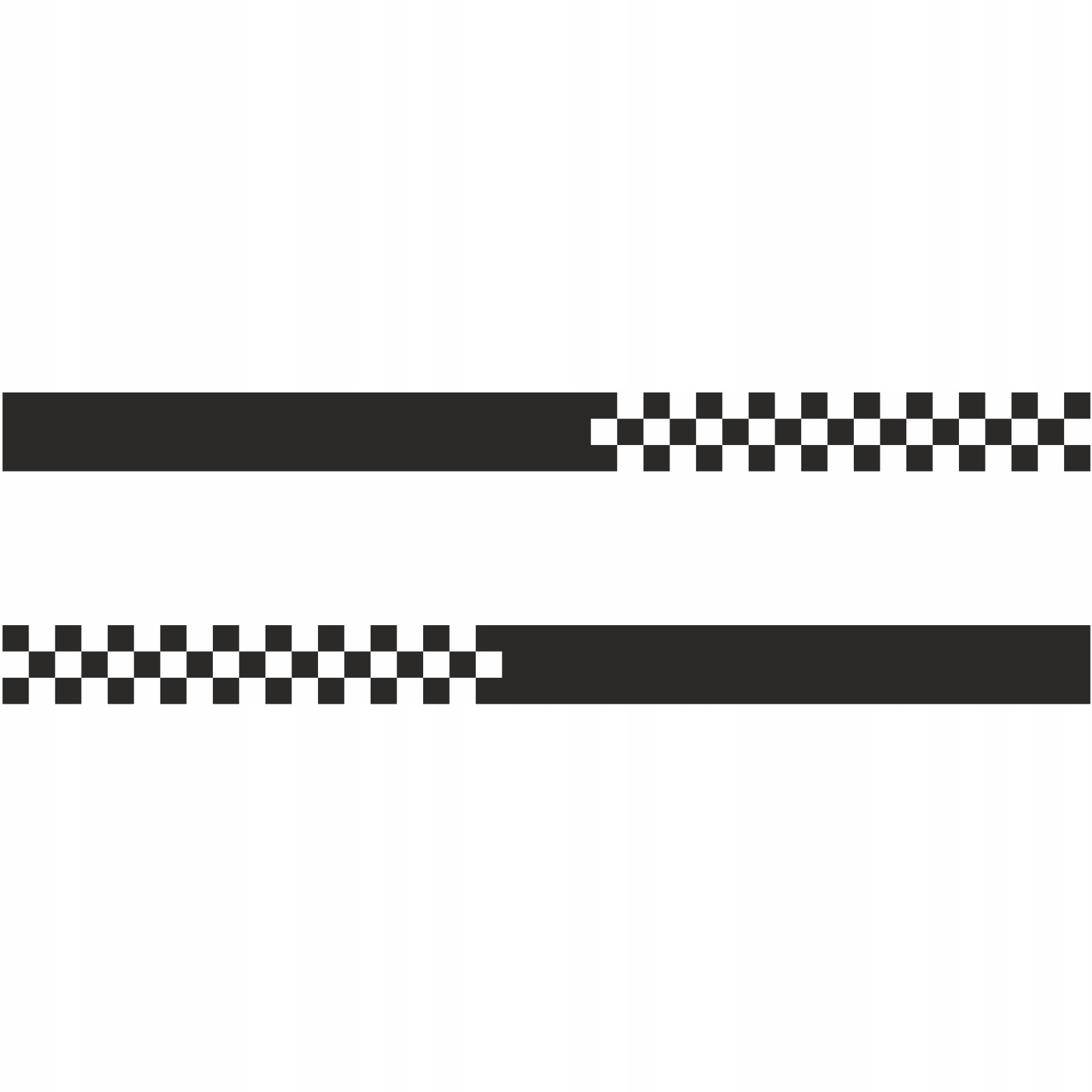 Samolepky Mini Clubman Boční pásy 02 Vysoká Kvalita