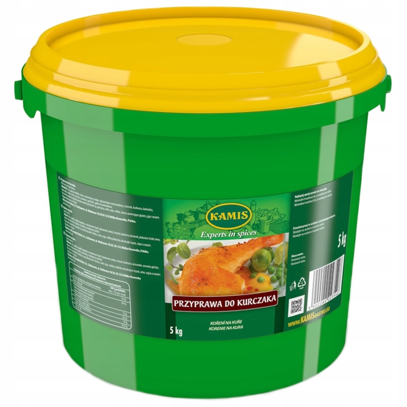 Przyprawa do kurczaka wiadro 5kg Kamis Gastronomia