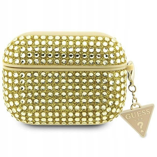 pouzdro Guess s kamínky a Zirkony přívěsek pro Apple AirPods Pro 2
