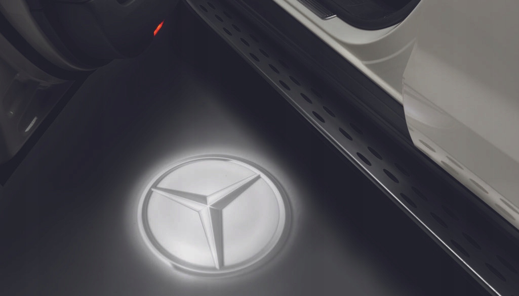 LEDOWY PROJEKTOR LOGO MERCEDES BENZ MERCEDES BENZ