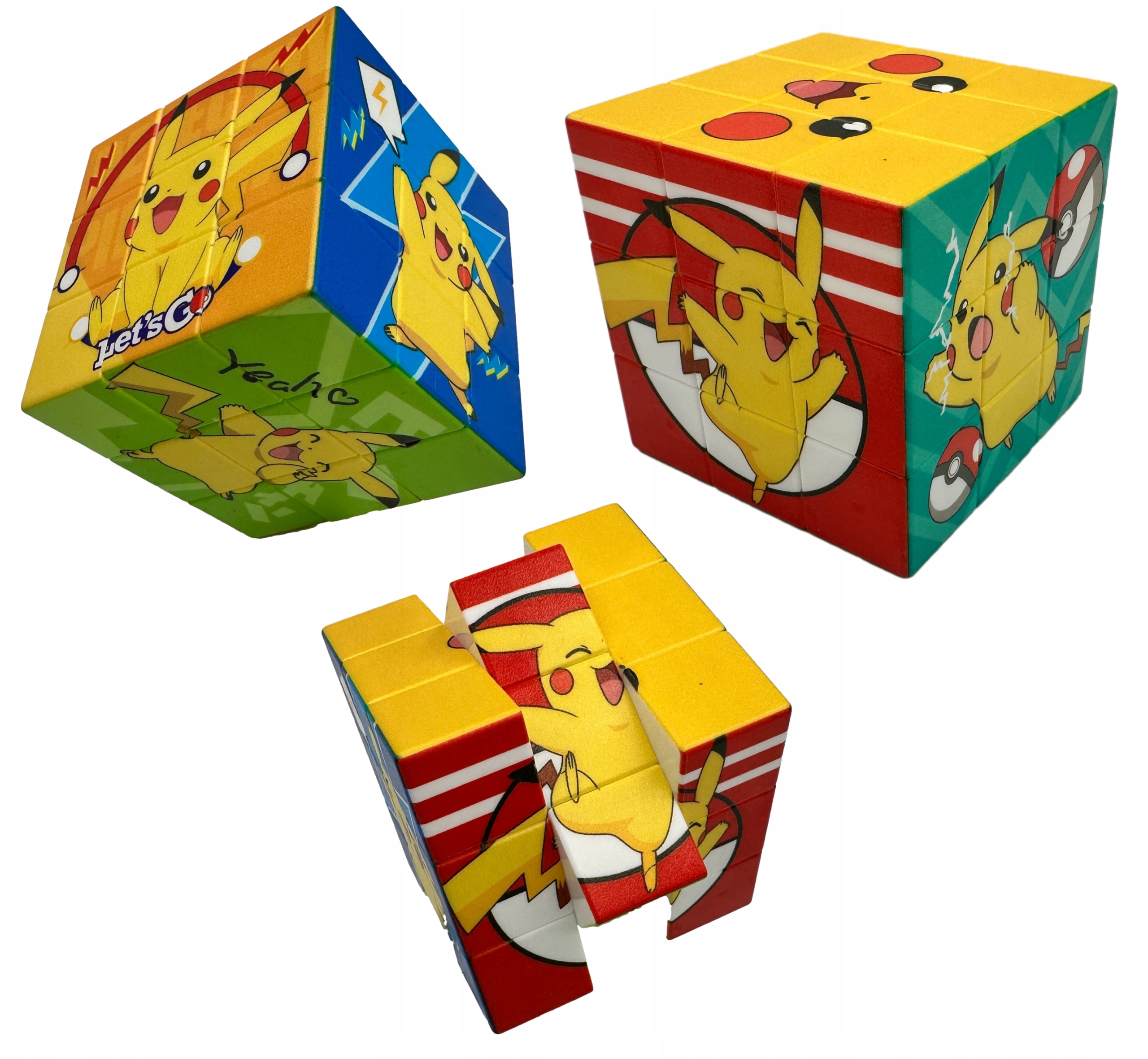 POKEMON KOSTKA LOGICZNA DO UKŁADANIA UKŁADANKA Marka Toys