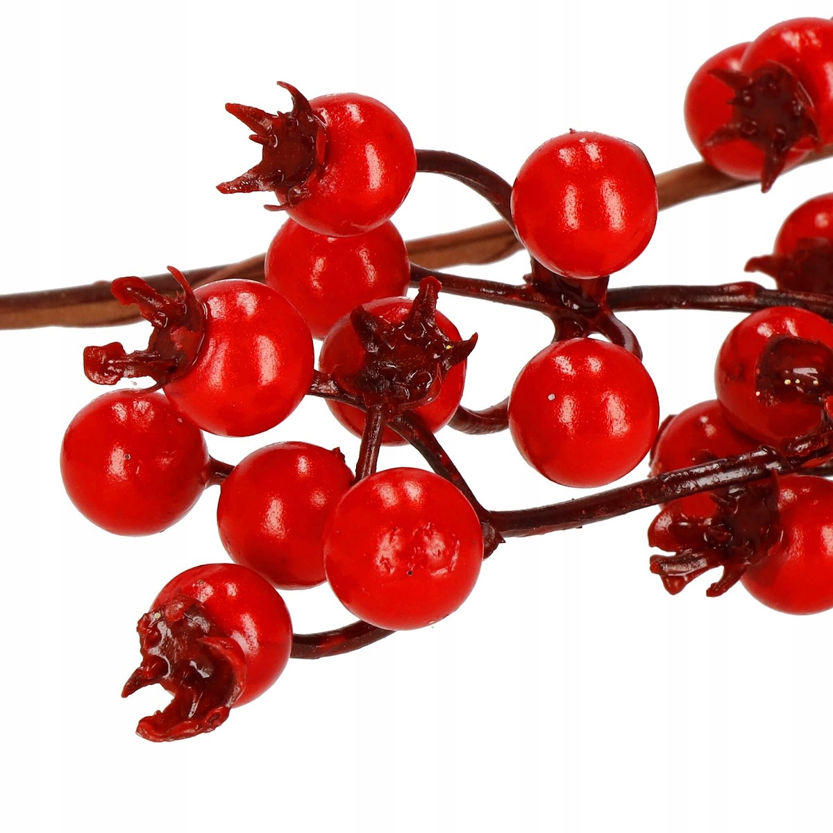 GIRLANDA ŚWIĄTECZNA JARZĘBINA SZTUCZNA 1,5M DELUX PIĘKNA OZDOBA JAK ŻYWA Najdłuższy wymiar 150 cm