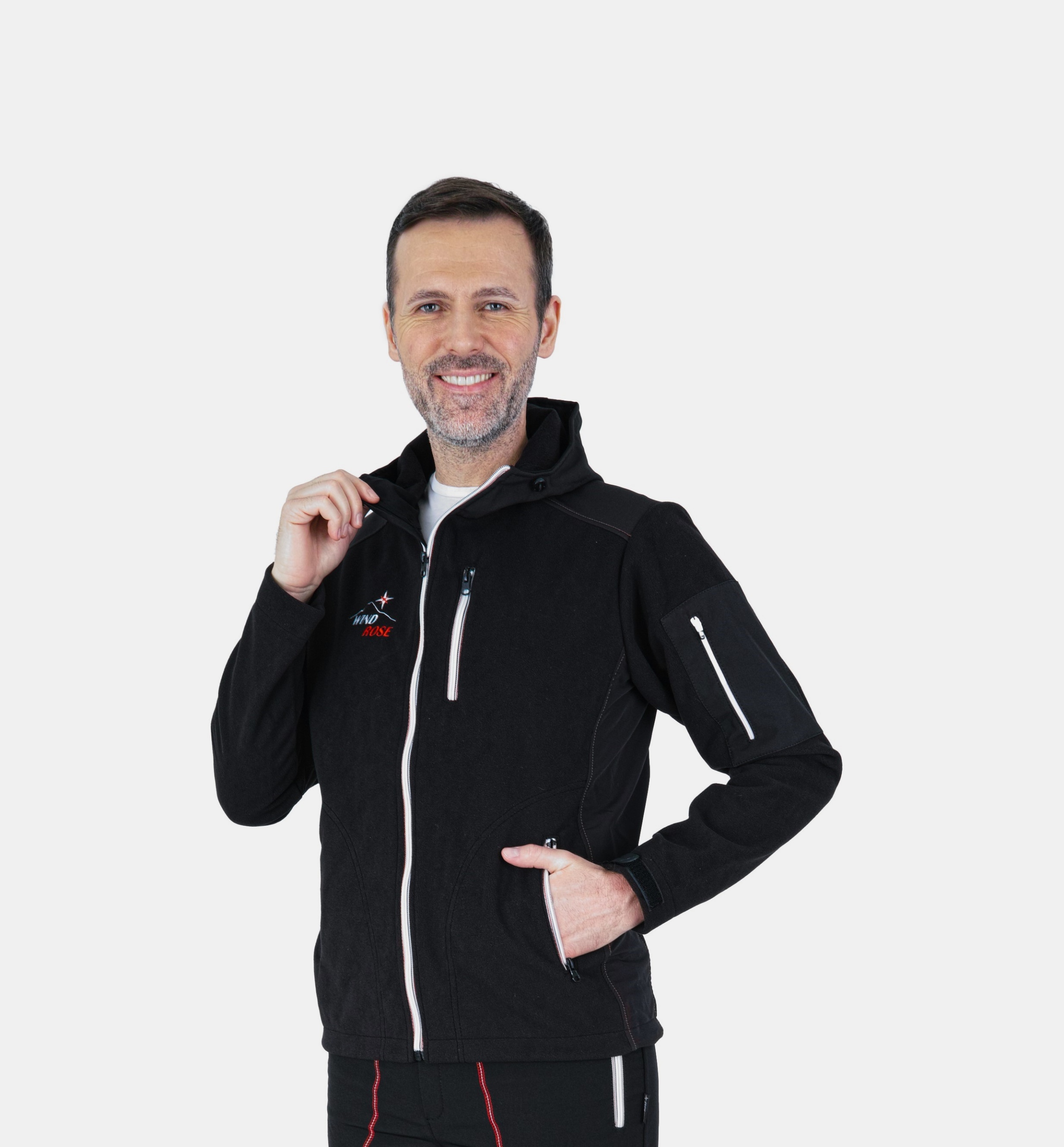 Pánská Outdoorová Bunda Wind Block Softshell Černá Polský Výrobce M