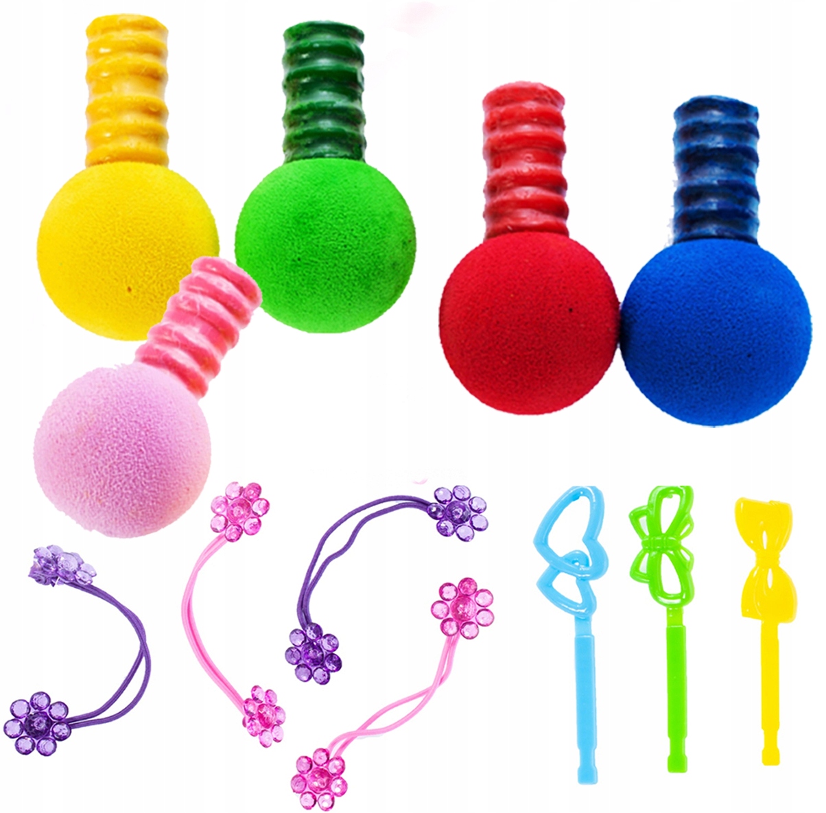 ZESTAW KOLOROWE WŁOSY FARBY ZMYWALNE do włosów + KOSMETYKI DO MAKIJAŻU Marka Stator