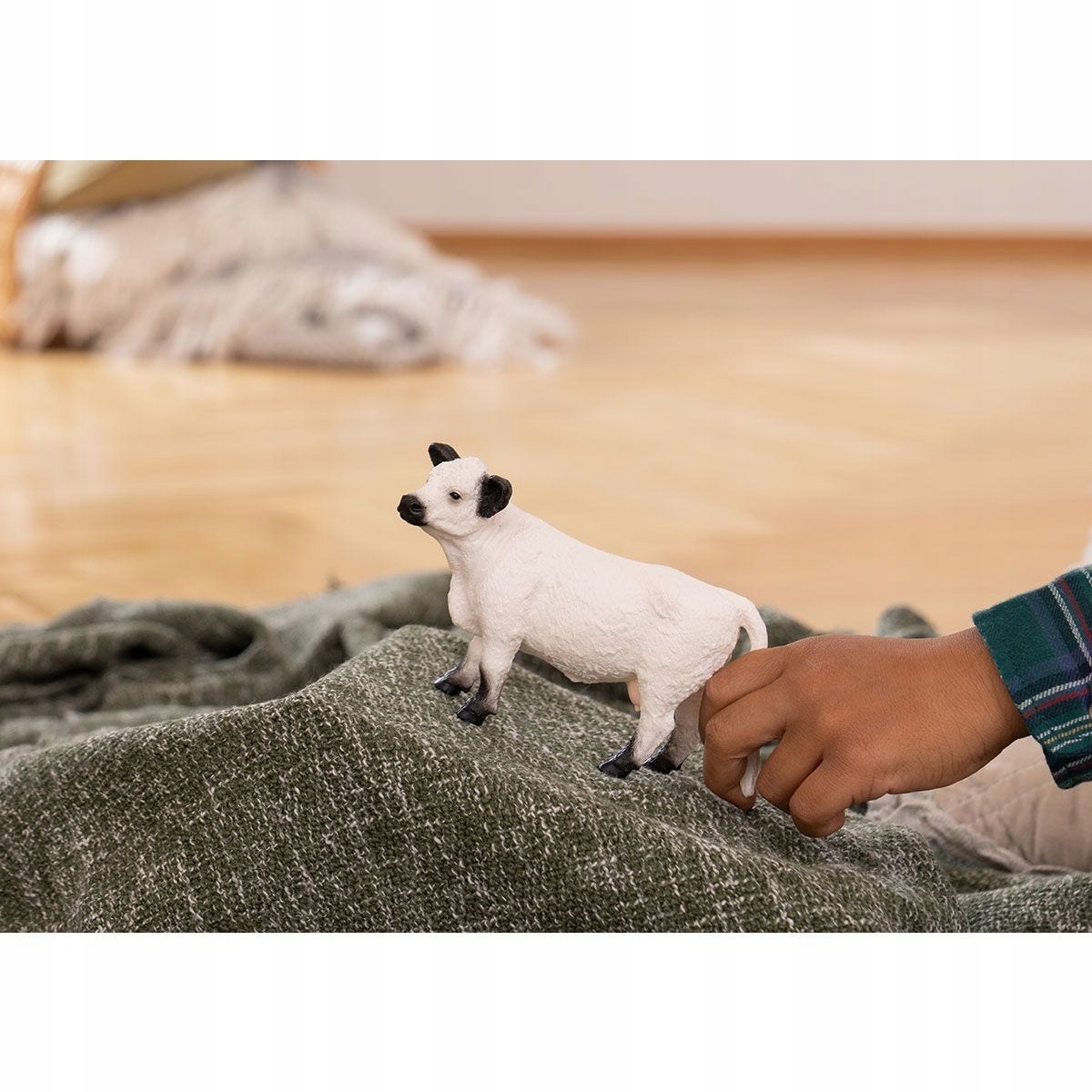 SCHLEICH (Farm World) Krowa Rasy Galloway - 13960 Marka Schleich