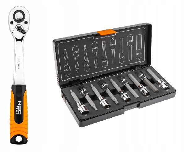 НАБІР ТРІСКАЧОК З НАКОНЕЧНИКАМИ 1/2 