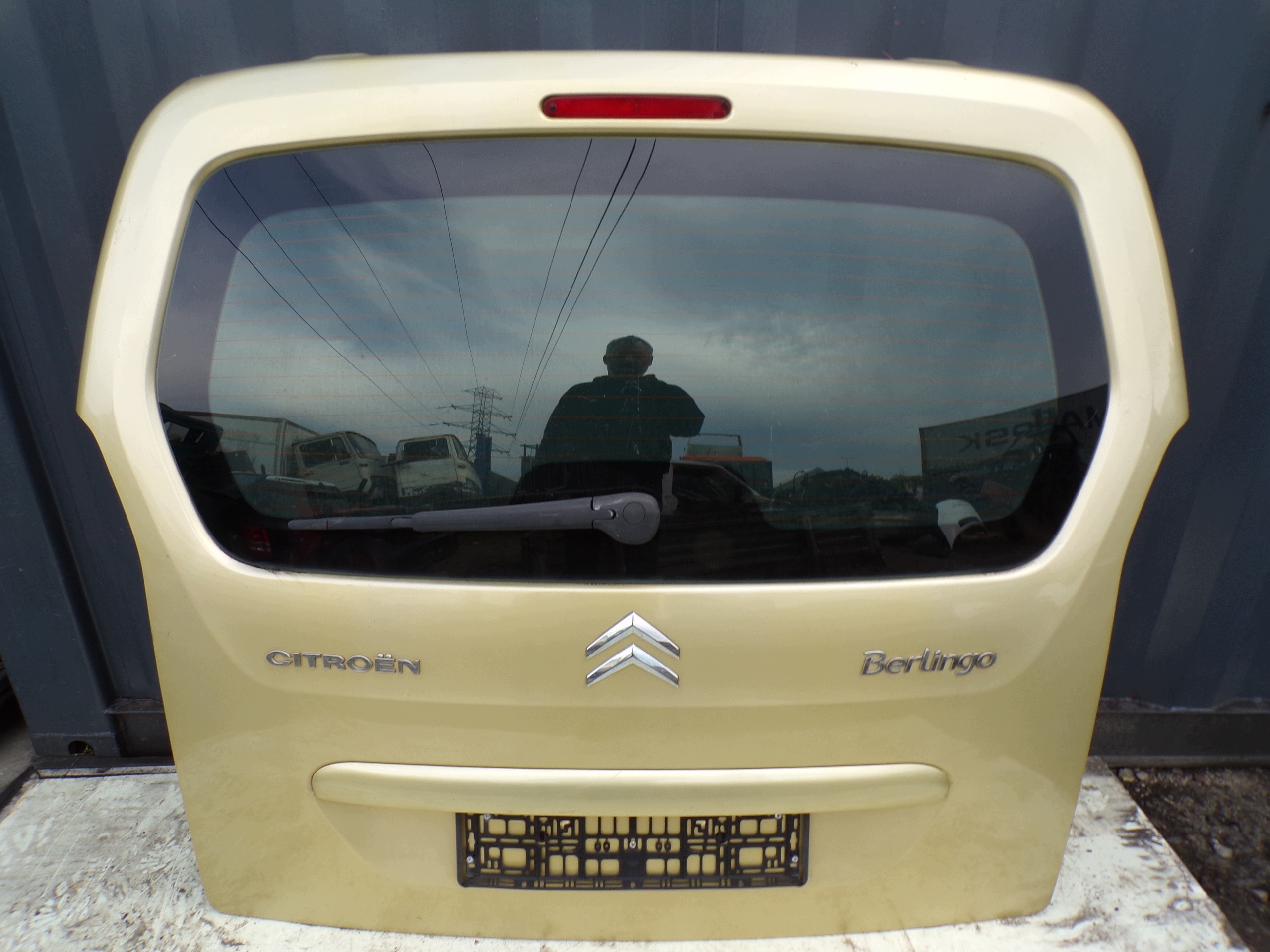 trunk door boot rear CITROEN BERLINGO 2 II colour KAQC