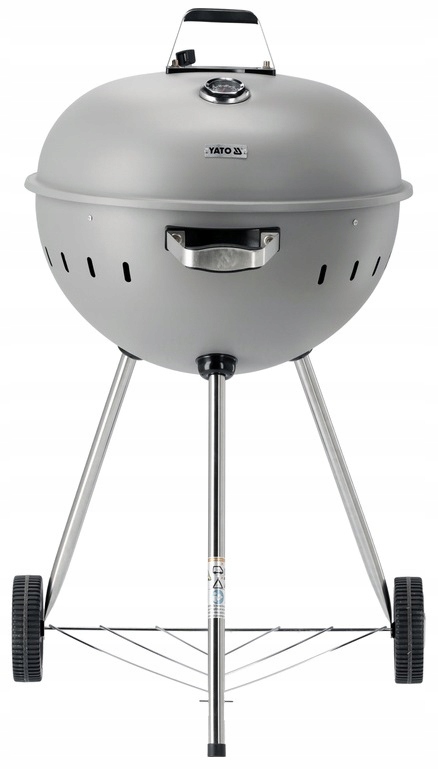 Uhlíkový Gril Kulatý 54 CM Šedý Yato YG-20301