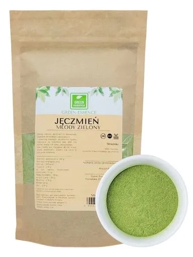 Levně 2x Zelený mladý ječmen mletý prášek 1 kg přírodní