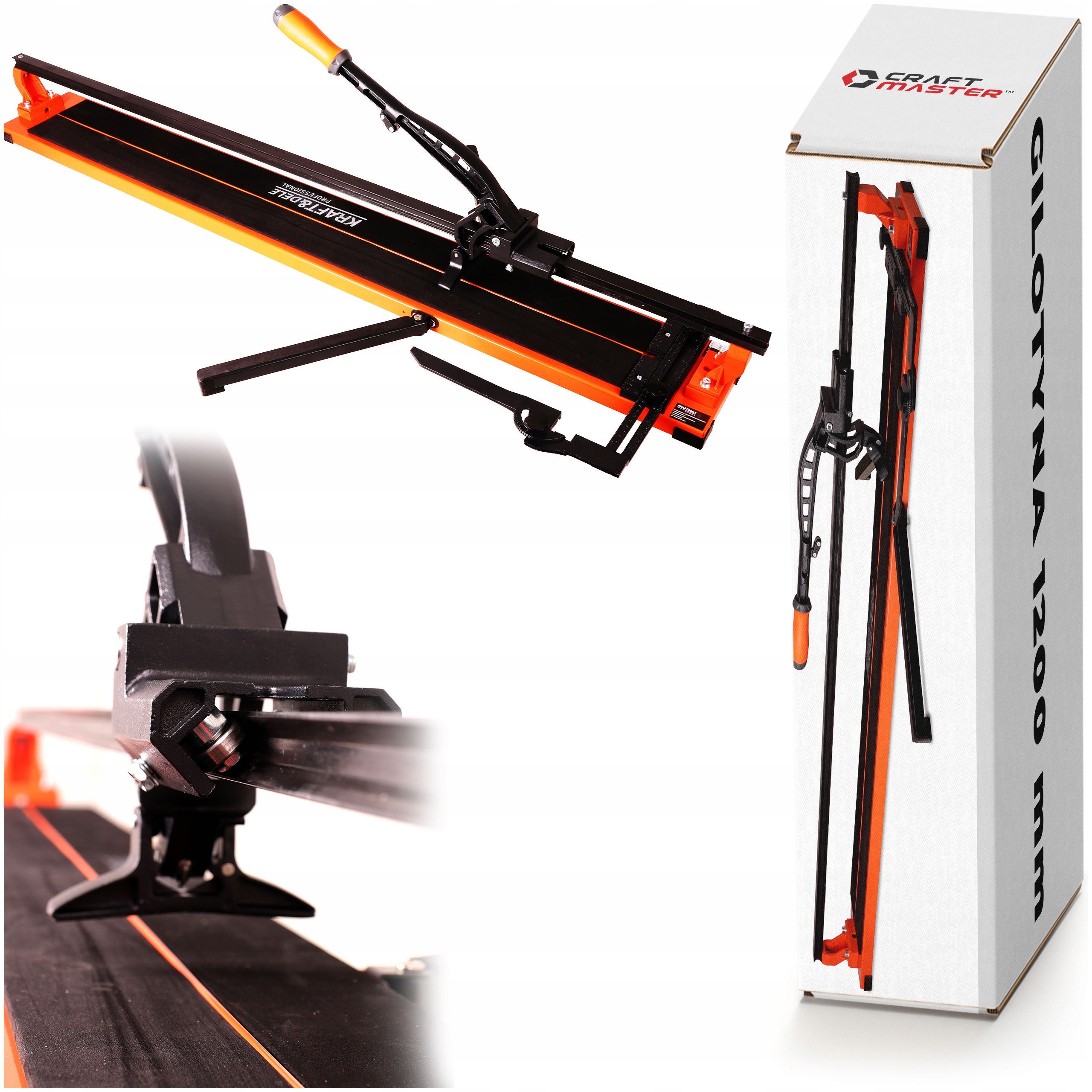 Řezací stroj na Glazury Gilotina na dlaždice 120 cm dlouhý 1200