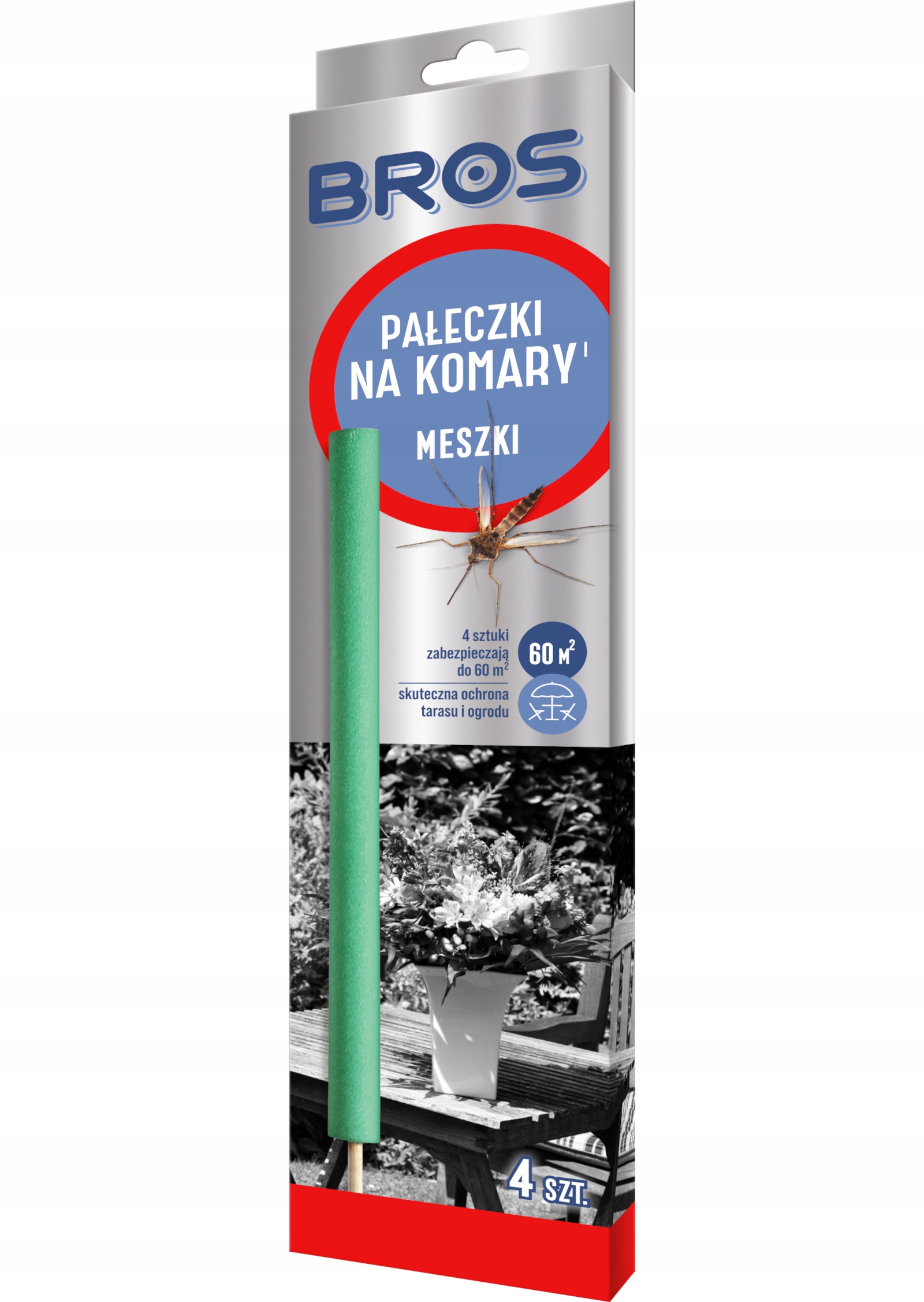 

Pałeczki Na Komary Meszki Owady Latające 4szt