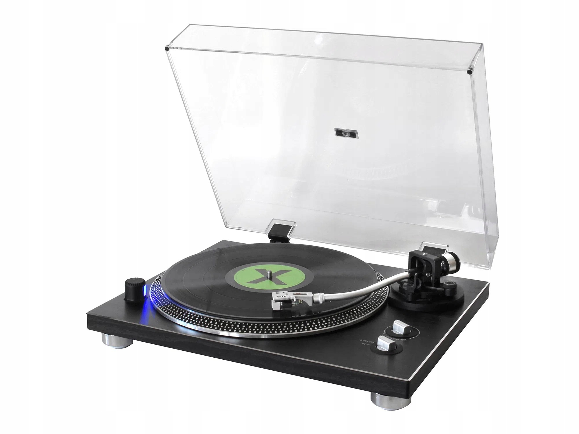 Gramofon Soundmaster PL780SW BT USB 33/45 gniazdo DC Encoding wkładkaMI Kolor czarny