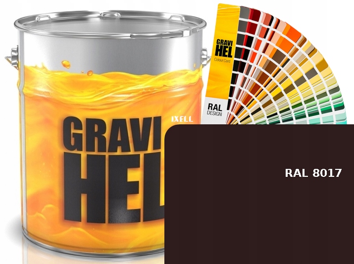 RAL 8017 brązowy AKRYL POLIURETAN POŁYSK 337 Rodzaj akrylowe