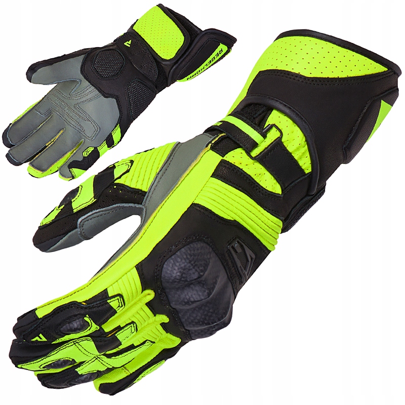 Pánske Motocyklové Rukavice Rebelhorn Dlhé