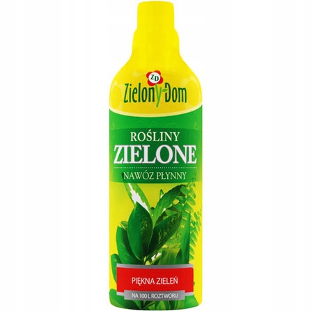 

Zd Nawóz Odżywka Do Roślin Zielonych 300ML Wydajny