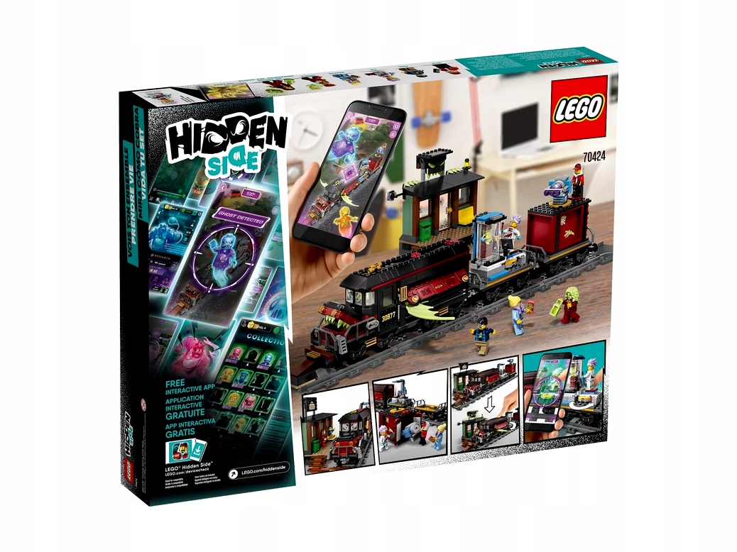Klocki LEGO Hidden Side Ekspres widmo 70424 Marka LEGO