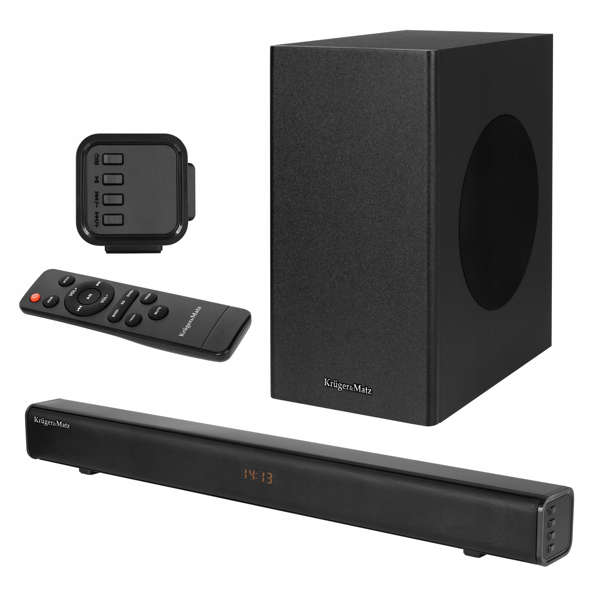 Soundbar Kruger&Matz Universe 2.1 Hdmi (arc) Usb AUX-in Bluetooth 5.0