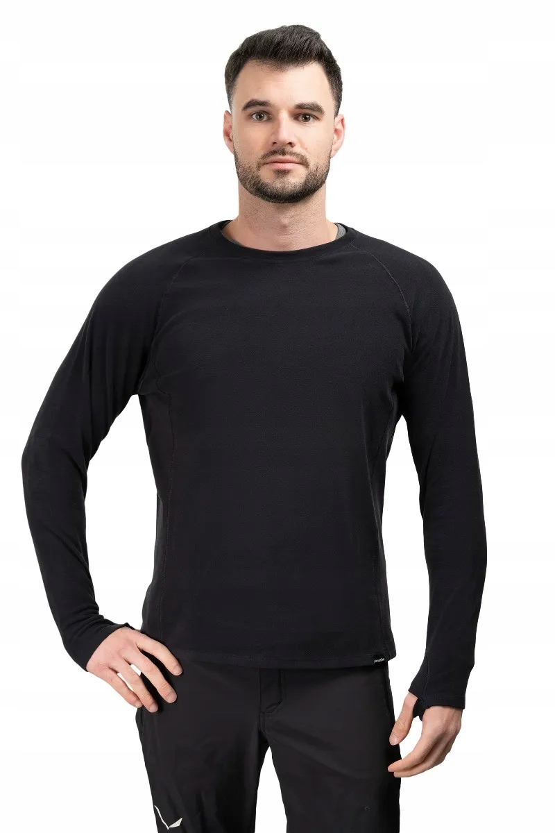 Pánská trekingová košile Naturehike Crew Neck Reversible černá xl