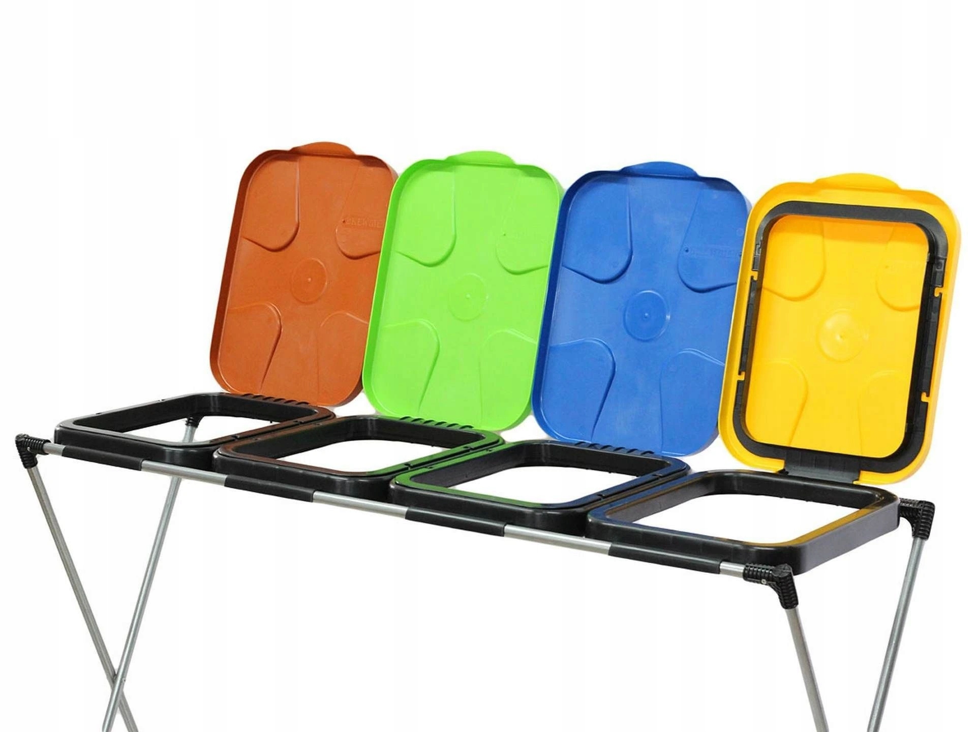 Levně Stojan pro 4 pytle na tříděný odpad, 120 240 l