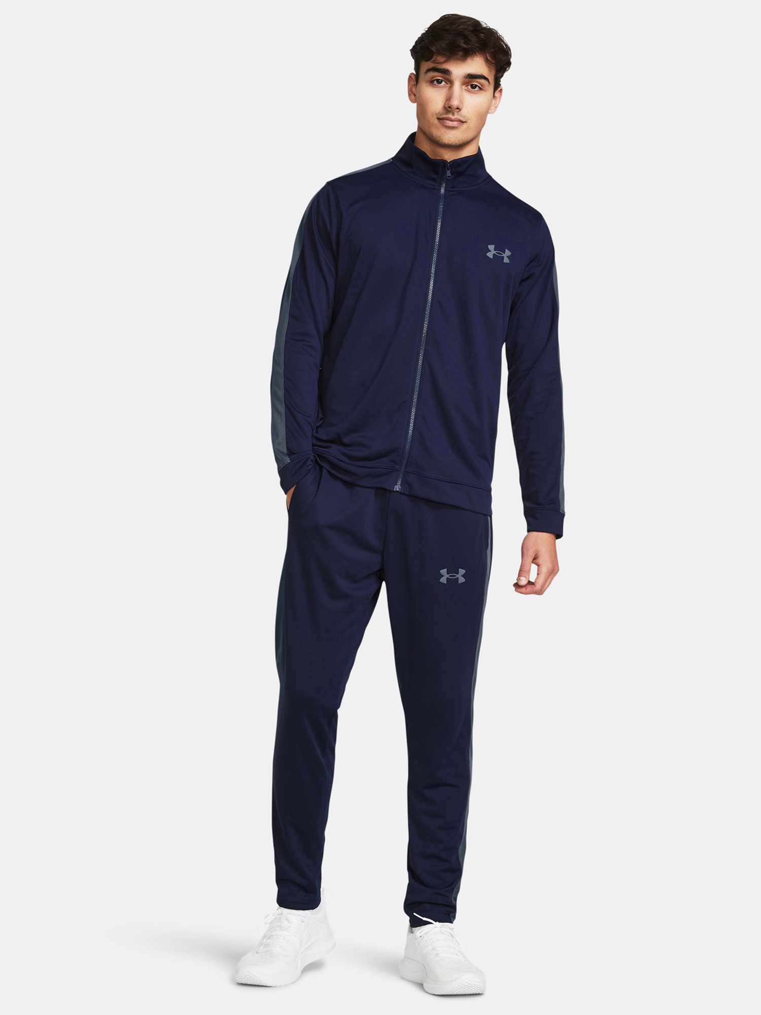 Souprava Ua Knit Track Suit-BLU vel. L