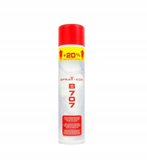 

Spray-kon B707 Klej Kontaktowy Aerozol 600 ml