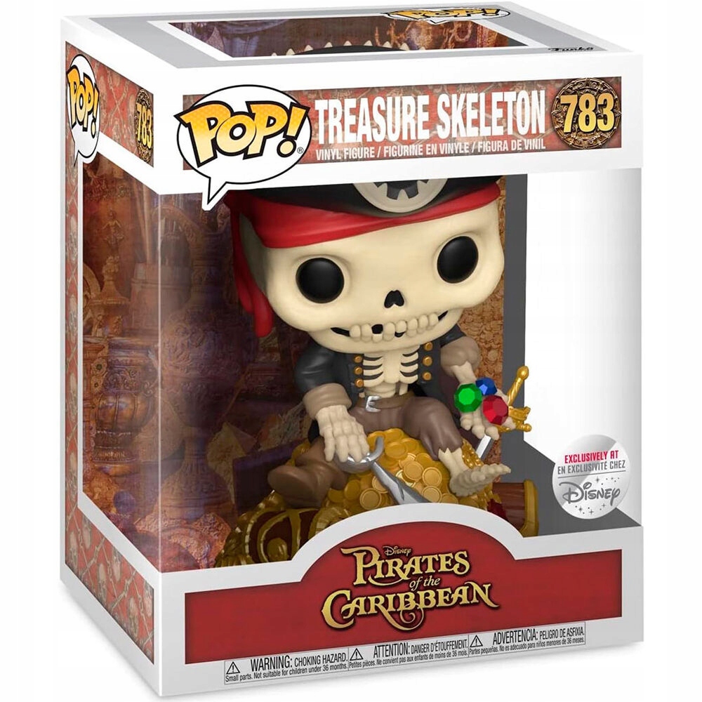 Funko Pop Deluxe Piráti z Karibiku 783 Kostra pokladu Dis
